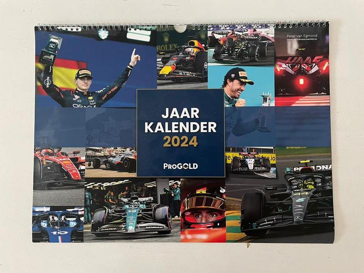 Jaarkalender 2024 racen autosport, Diversen, Kalenders, Zo goed als nieuw, Maandkalender, Ophalen