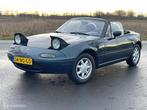 Mazda MX-5 1.6i Montego Blue nieuwe APK, Auto's, Achterwielaandrijving, 4 cilinders, Blauw, Bedrijf