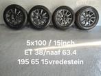 5x100/15 inch velgen, Ophalen