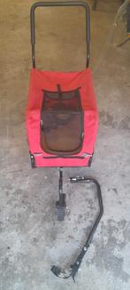 Prachtige kar voor achter de fiets 55 cm lang, Fietsen en Brommers, Fietsaccessoires | Aanhangers en Karren, Ophalen of Verzenden