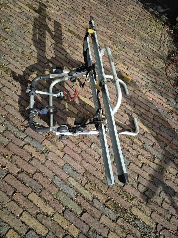 Achterklep Fietsendrager - 2 Fietsen, Caravans en Kamperen, Camper-accessoires, Ophalen