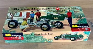 Monogram - Green Hornet Ford T Roadster Lege Doos ca. 1960 beschikbaar voor biedingen