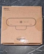 Logitech Brio 4K Ultra HD Webcam, Bedraad, Nieuw, Microfoon, Ophalen of Verzenden