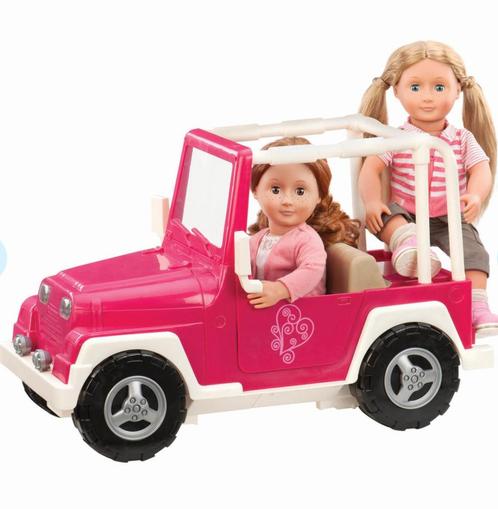 Our Generation - 4x4 Auto, Kinderen en Baby's, Speelgoed | Poppen, Zo goed als nieuw, Ophalen