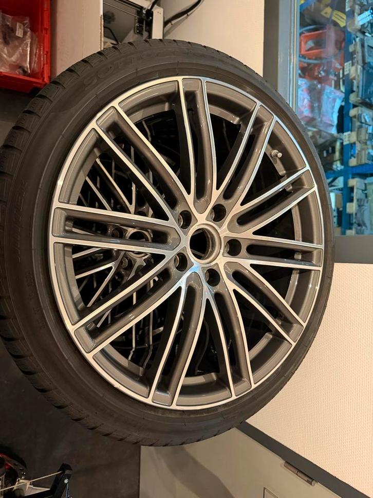 Originele Porsche Panamera 971 Winterset, Auto-onderdelen, Banden en Velgen, Banden en Velgen, Winterbanden, 21 inch, 315 mm, Personenwagen