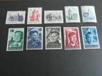 568-572 en 573-577  zegels jaargang 1951 Postfris, Ophalen, Na 1940, Postfris