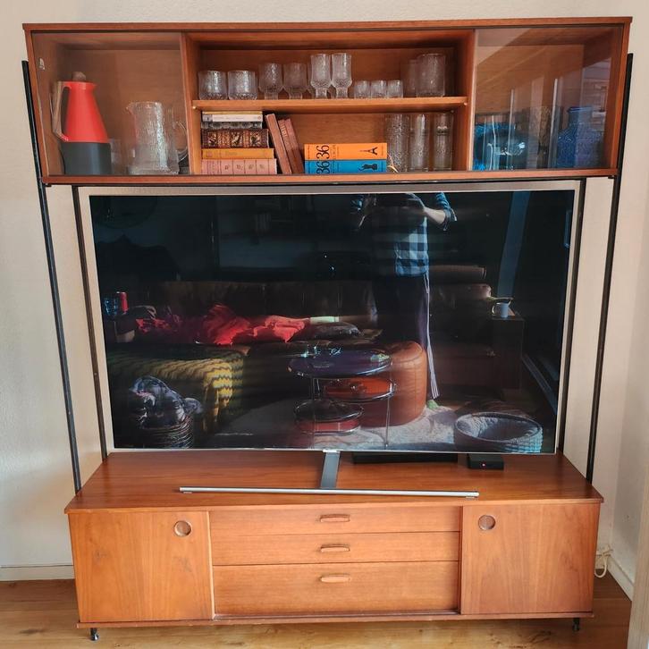 Vintage mid century Avalon Kast - Stijlvol en Functioneel, Huis en Inrichting, Kasten | Televisiemeubels, Gebruikt, 150 tot 200 cm