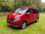 VW T6 Multivan 150pk 7 persoons Slaaphefdak Euro 6, Buscamper of Camperbus, Volkswagen, Particulier, 4 tot 5 meter