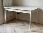 White Wooden Extendable Table, Ophalen, Kunststof, Gebruikt, 100 tot 150 cm