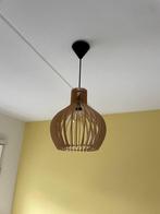 Houten Hanglamp, Ophalen, Nieuw, Japandi / Scandinavisch, Minder dan 50 cm