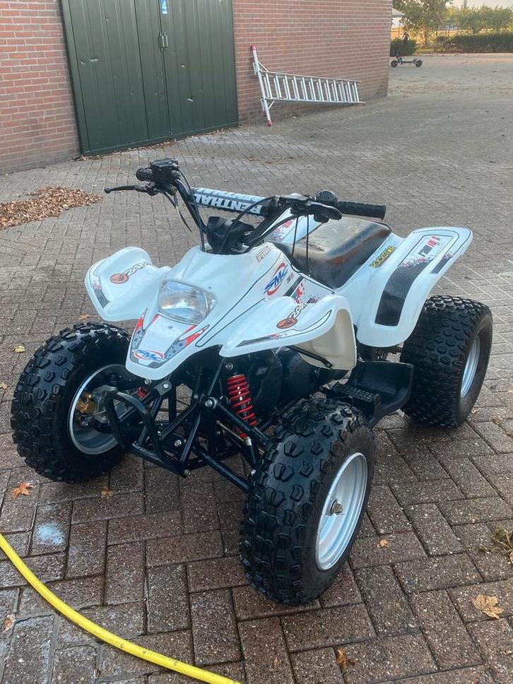 Smc Racing 100cc Quad, Fietsen en Brommers, Steps, Zo goed als nieuw, Kickbike, Ophalen