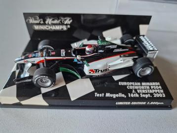 Jos Verstappen. Minardi PS04.  Test Mugello 2003. 1:43. beschikbaar voor biedingen