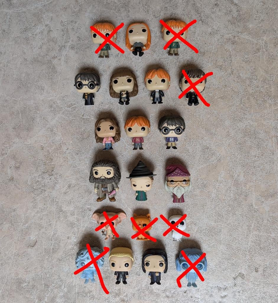 Harry Potter Mini Funko Pop, Verzenden, Nieuw, Actiefiguurtje