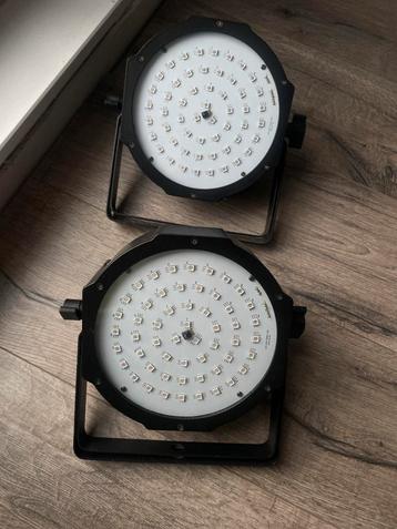 2x Ayra ComPar 2 compact LED par + afstandsbediening beschikbaar voor biedingen