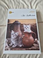 Poezen puzzel, Hobby en Vrije tijd, Denksport en Puzzels, Ophalen of Verzenden, 500 t/m 1500 stukjes, Zo goed als nieuw, Legpuzzel