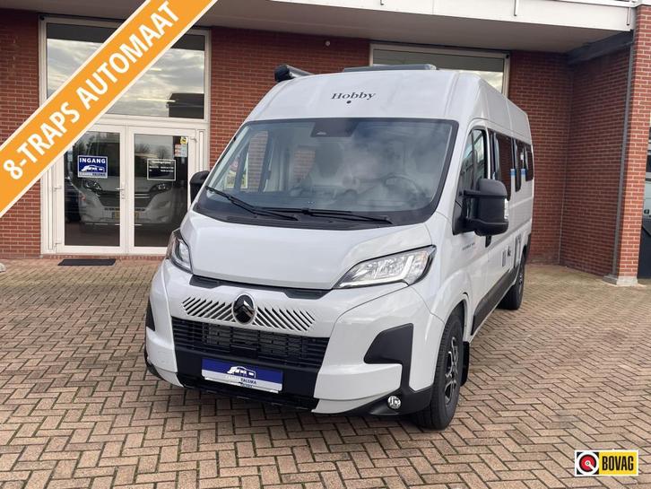 Hobby On Tour 600 FT Automaat, Caravans en Kamperen, Campers, Bedrijf, tot en met 2, Buscamper of Camperbus, Hobby, Diesel, Automaat