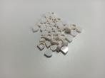 NIEUW: Tile 1x1 Rond halve cirkel Wit , Lego, Nieuw, Ophalen of Verzenden, X