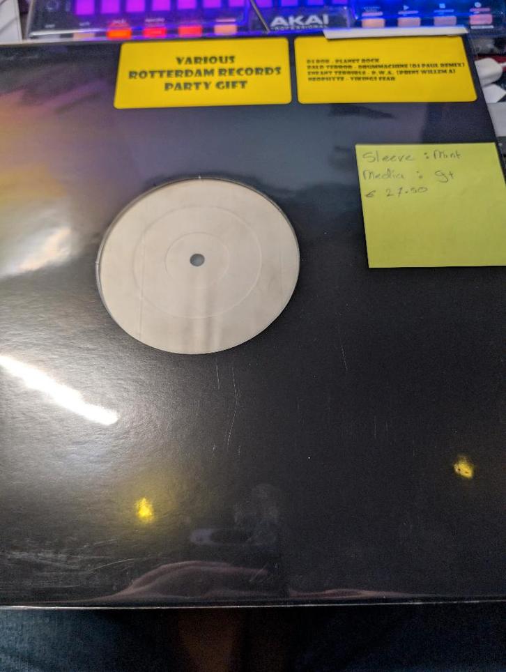 Rotterdam Records - Party Gift, Cd's en Dvd's, Vinyl | Dance en House, Gebruikt, Techno of Trance, 12 inch, Ophalen of Verzenden