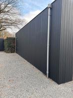 Planken  douglas  dubbel rhombus zwart geïmpregneerd, Doe-het-zelf en Verbouw, Hout en Planken, Minder dan 25 mm, Zo goed als nieuw