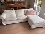 Ektorp IKEA driezits bank met voetstuk, Huis en Inrichting, Banken | Bankstellen, Ophalen, Gebruikt, Driepersoons, 75 tot 100 cm