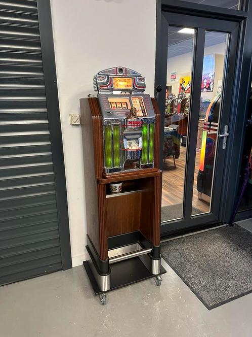 Zeldzame eenarmige bandiet Jennings Buckaroo uit The Sands, Verzamelen, Automaten | Gokkasten en Fruitautomaten, Gebruikt, Overige munten