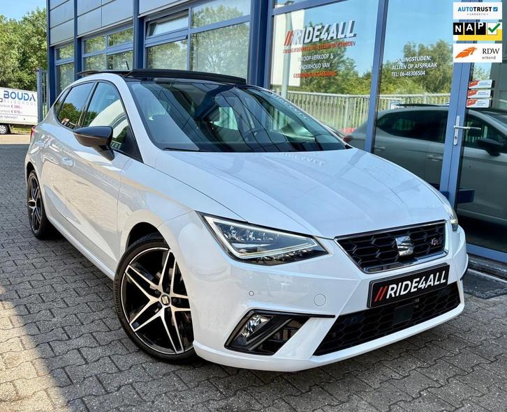 Seat Ibiza 1.0 TSI FR/PANO/CARPLAY/CAMERA!, Auto's, Seat, Bedrijf, Te koop, Ibiza, ABS, Achteruitrijcamera, Adaptive Cruise Control