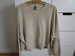 H&M Divided maat XL - beige gemeleerde losvallende trui, Beige, H&M Divided, Maat 46/48 (XL) of groter, Ophalen of Verzenden