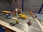 LEGO City tank- en busstation, kermis en wegenplaten, Ophalen of Verzenden, Gebruikt, Complete set, Lego