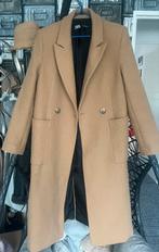 Zara wollen jas XS - Camel/Bruin, Bruin, Zara, Ophalen of Verzenden, Zo goed als nieuw