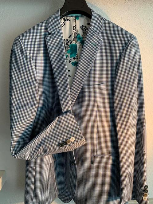 Peter van Holland Colbert couturier NIEUW 52/54, Kleding | Heren, Kostuums en Colberts, Nieuw, Maat 52/54 (L), Grijs, Ophalen of Verzenden