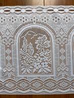 4 meter kort gordijntje 42 cm hoog, Ophalen of Verzenden, Wit, 200 cm of meer, Minder dan 100 cm