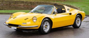 Ferrari Dino 246 GTS Geel 1:18 P18152D van BBR PRE-ORDER beschikbaar voor biedingen