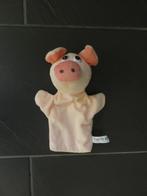 Handpop varken, ca 23cm groot. Mooie handpop, Ophalen of Verzenden, Zo goed als nieuw, Ontdekken