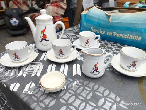 Mooi van Nelle kabouter piggelmee servies, Antiek en Kunst, Antiek | Servies compleet, Ophalen of Verzenden