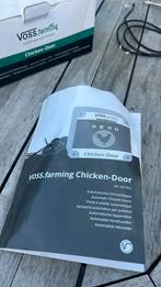 Automatische kippendeur, Dieren en Toebehoren, Pluimvee | Toebehoren, Ophalen of Verzenden, Gebruikt, Kippenhok of Kippenren