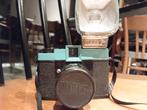 DIANA F+ LOMO CAMERA MET FLITS en een filmrolletje, Ophalen of Verzenden, Zo goed als nieuw, Compact, Overige Merken