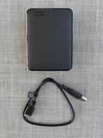 WD Elements Portable 6TB, Computers en Software, Harde schijven, Western Digital WD, Breedte  7,5 cm 	 Diepte  10,7 cm 	 Hoogte  1,3 cm