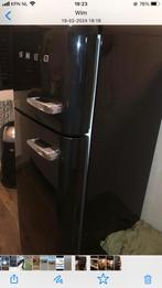 Smeg koelkast met grote vriezer, Witgoed en Apparatuur, 60 cm of meer, Met aparte vriezer, 200 liter of meer, Gebruikt