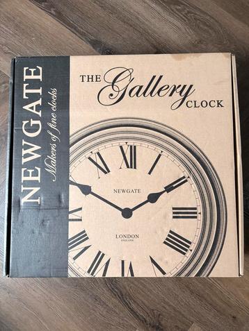 Newgate Klok - Industriële Look - Zwart beschikbaar voor biedingen