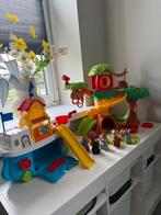 Vtech boomhut + boot inclusief 9 diertjes en schipper!, Kinderen en Baby's, Speelgoed | Vtech, Ophalen, Zo goed als nieuw