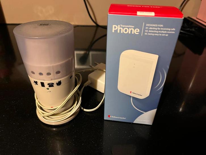 Bellmann & Symfon Flitslamp Set, Telecommunicatie, Vaste telefoons | Handsets en Draadloos, Gebruikt, 1 handset, Ophalen of Verzenden