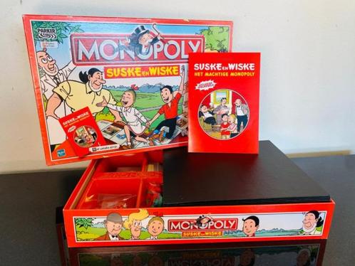 Suske en Wiske monopoly , compleet , nieuwstaat, Hobby en Vrije tijd, Gezelschapsspellen | Bordspellen, Zo goed als nieuw, Ophalen of Verzenden