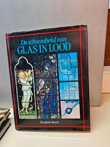 Schoonheid van glas in lood boek Elizabeth Morris art déco  beschikbaar voor biedingen