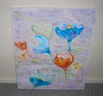 Schilderij Krokus Voorjaar Lente Bloemen, Ophalen of Verzenden