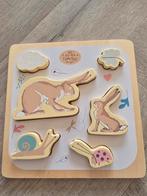 Hazeltje houten puzzel 6 stukken, Ophalen of Verzenden, Zo goed als nieuw, Van hout, Minder dan 10 stukjes