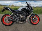 YAMAHA MT07 ABS 2019 SPORTUITLAAT LED MT-07 TOPSTAAT, Bedrijf, Meer dan 35 kW, 689 cc, Naked bike