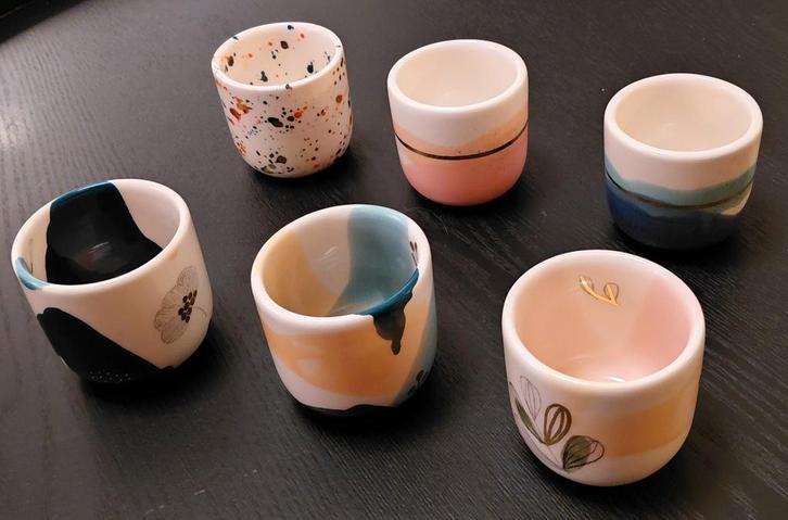 Espresso kopjes, Antiek en Kunst, Antiek | Keramiek en Aardewerk, Ophalen