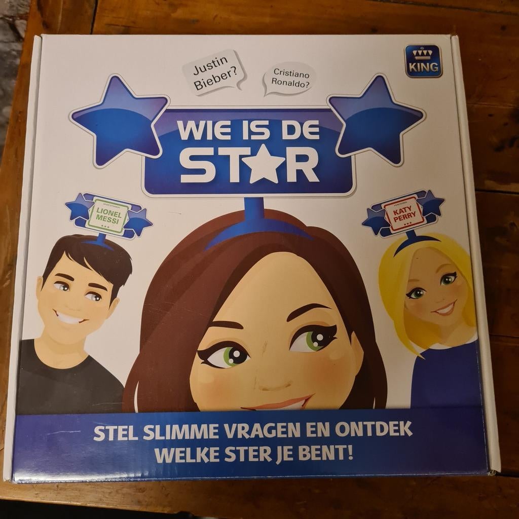 Wie is de Ster? - Bordspel, Vijf spelers of meer, Ophalen of Verzenden, Zo goed als nieuw, King