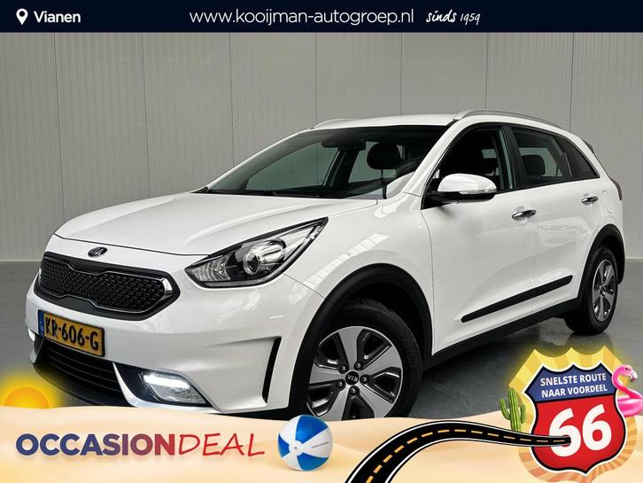 Kia Niro 1.6 GDi Hybrid First Edition, Auto's, Kia, Bedrijf, Te koop, Niro, ABS, Achteruitrijcamera, Airbags, Airconditioning