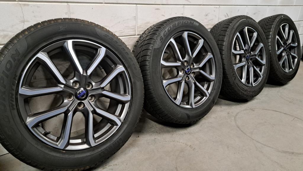 Bi-color velgen Volvo XC60 V90cc EC40 Lynk & Co 235/55/19, Auto-onderdelen, Banden en Velgen, 19 inch, Gebruikt, Banden en Velgen